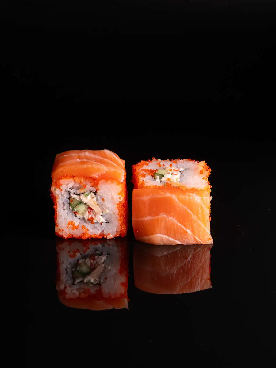 Нью-Йорк с лососем