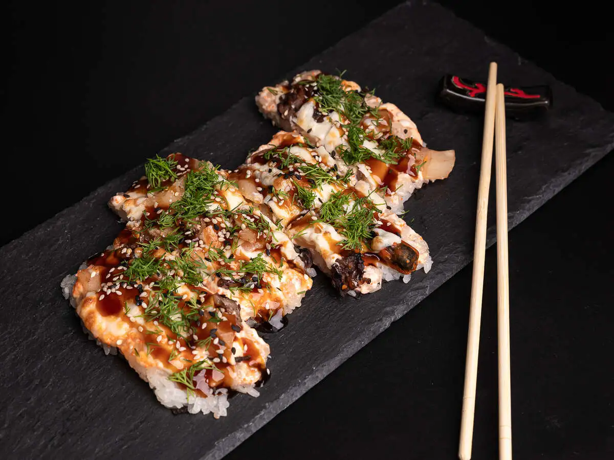 Пицца с морепродуктами