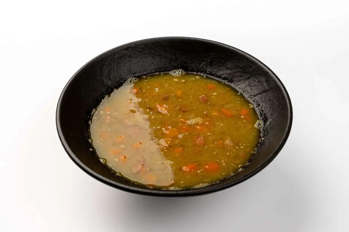 Зелёный гороховый суп