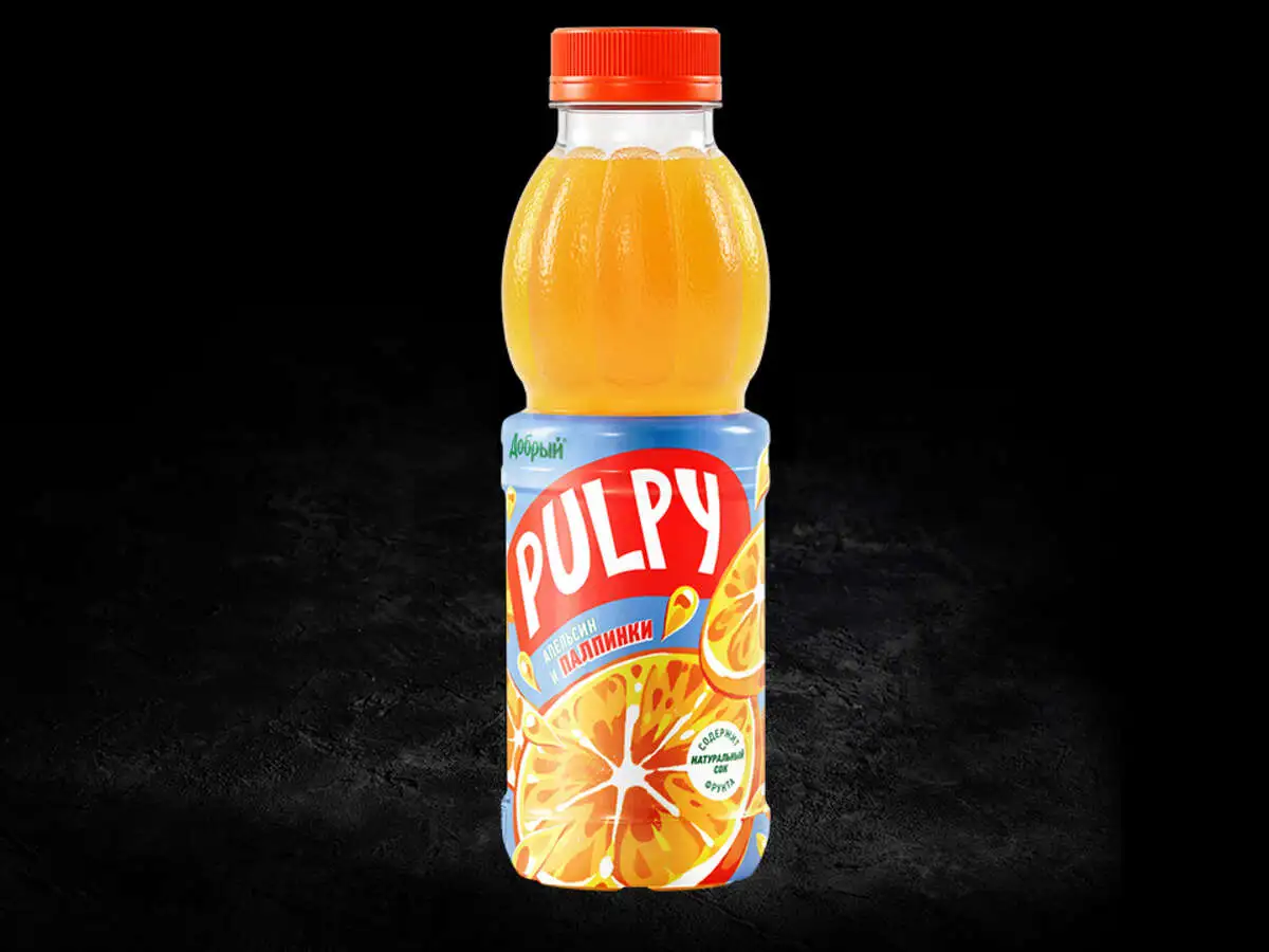 Палпи апельсин 0,45л