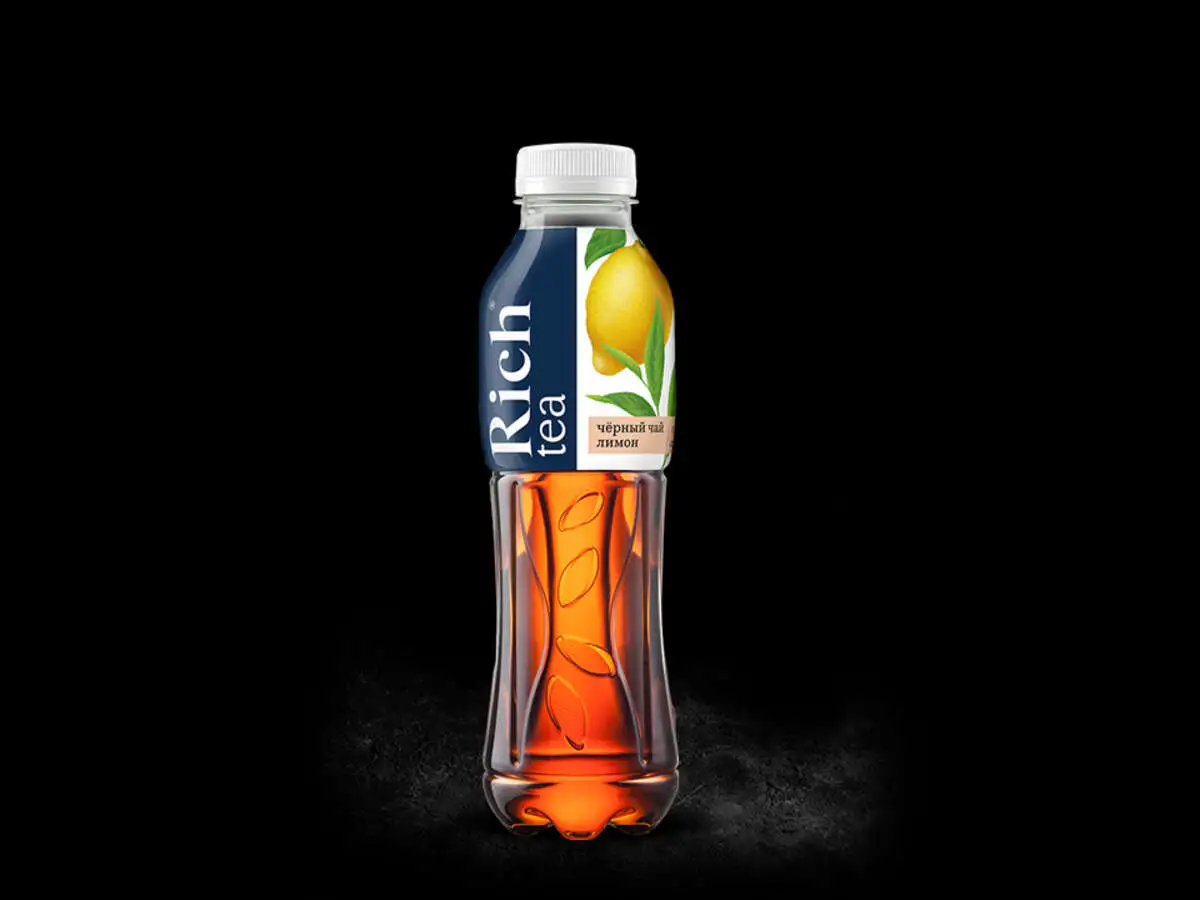 чай RICH чёрный 0.5л