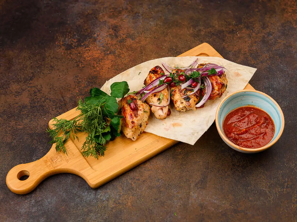 Шашлык из курицы