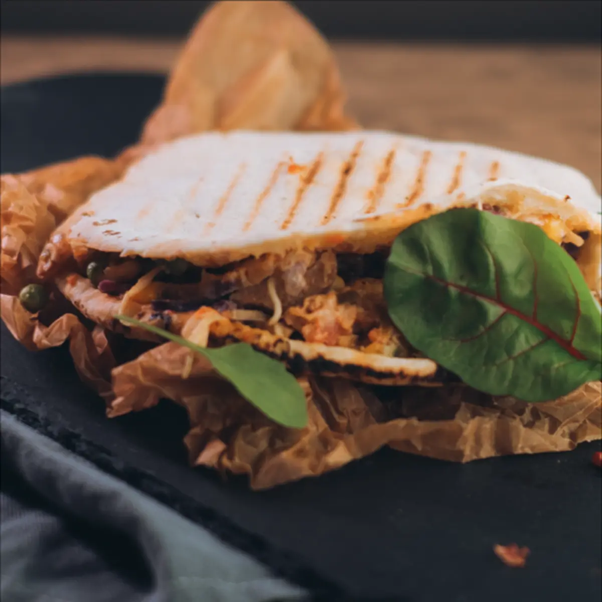 Пита с говяжьей вырезкой