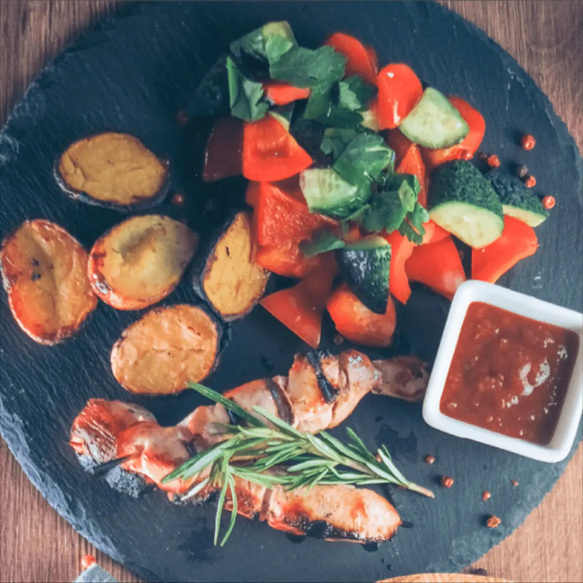 Шашлык из куриного бедра