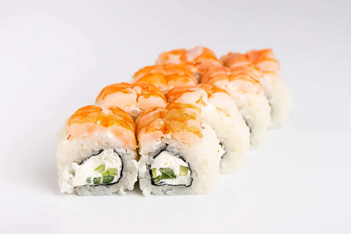 Филадельфия ролл с креветками