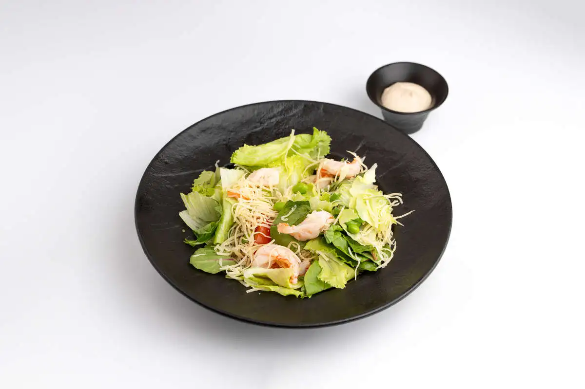 Салат Грин с креветками