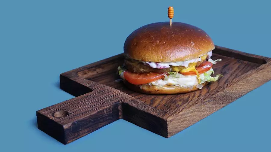 Бургер с курицей