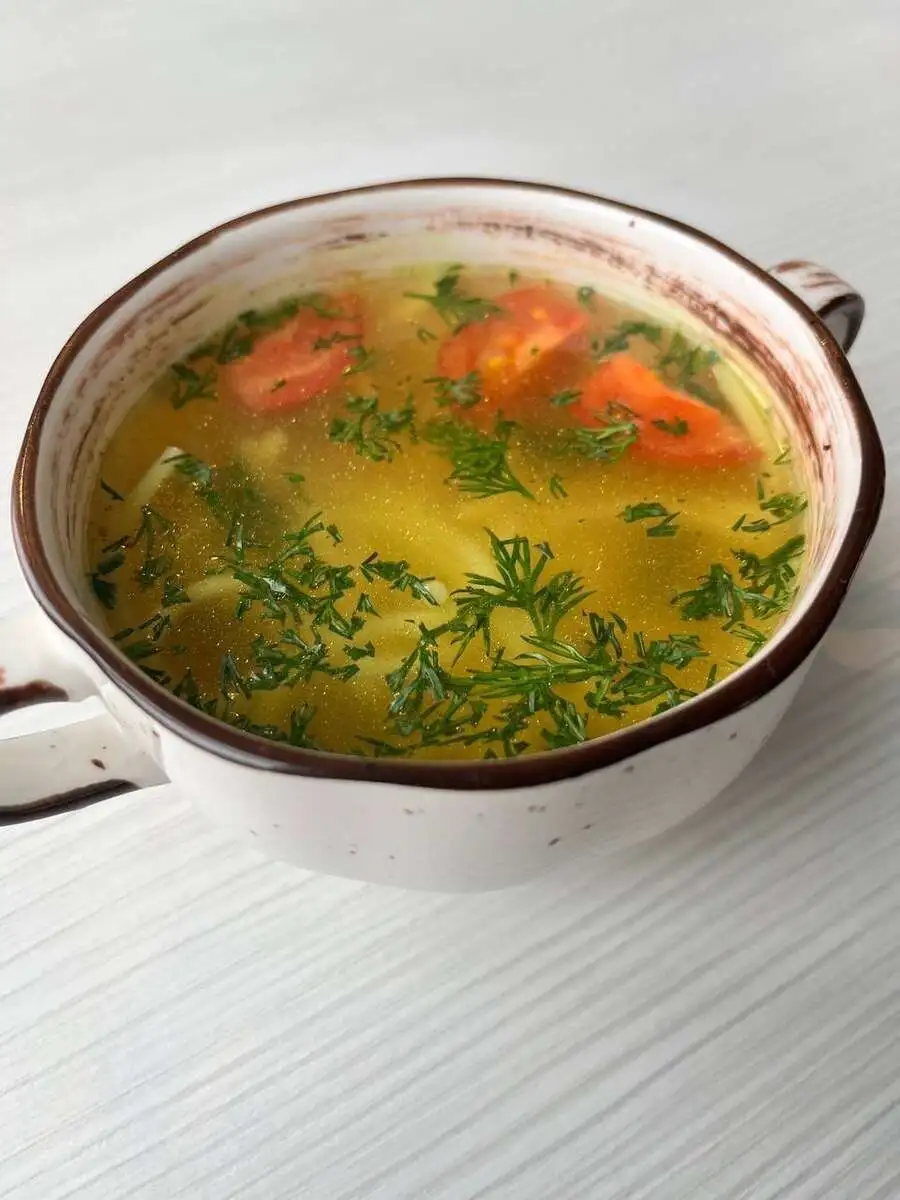 Детский супчик куриный