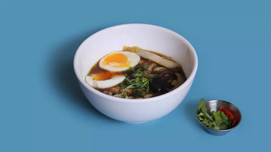 Рамен с курицей