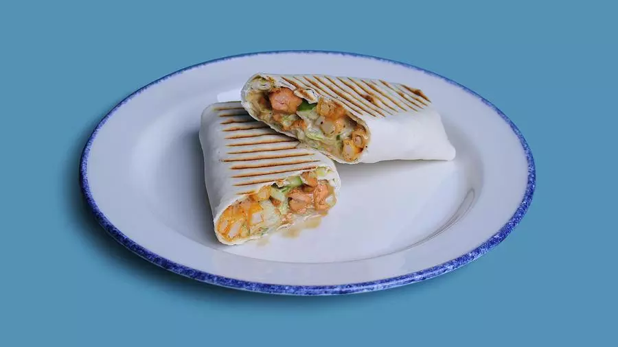 Шаверма Лосось терияки