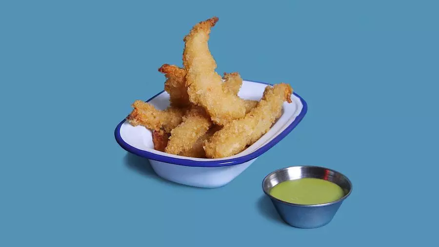 Креветки темпура