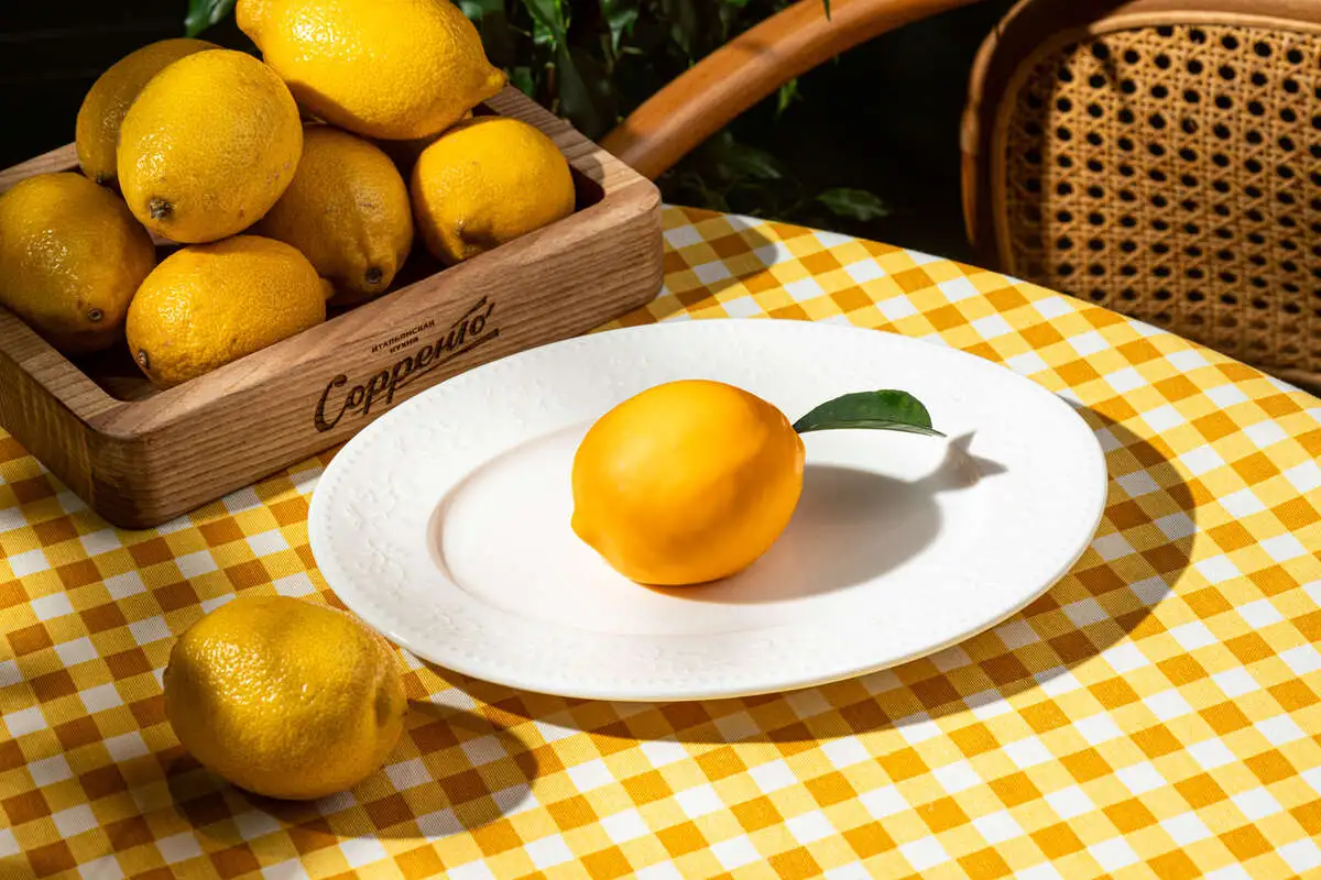 Десерт "Лимон"