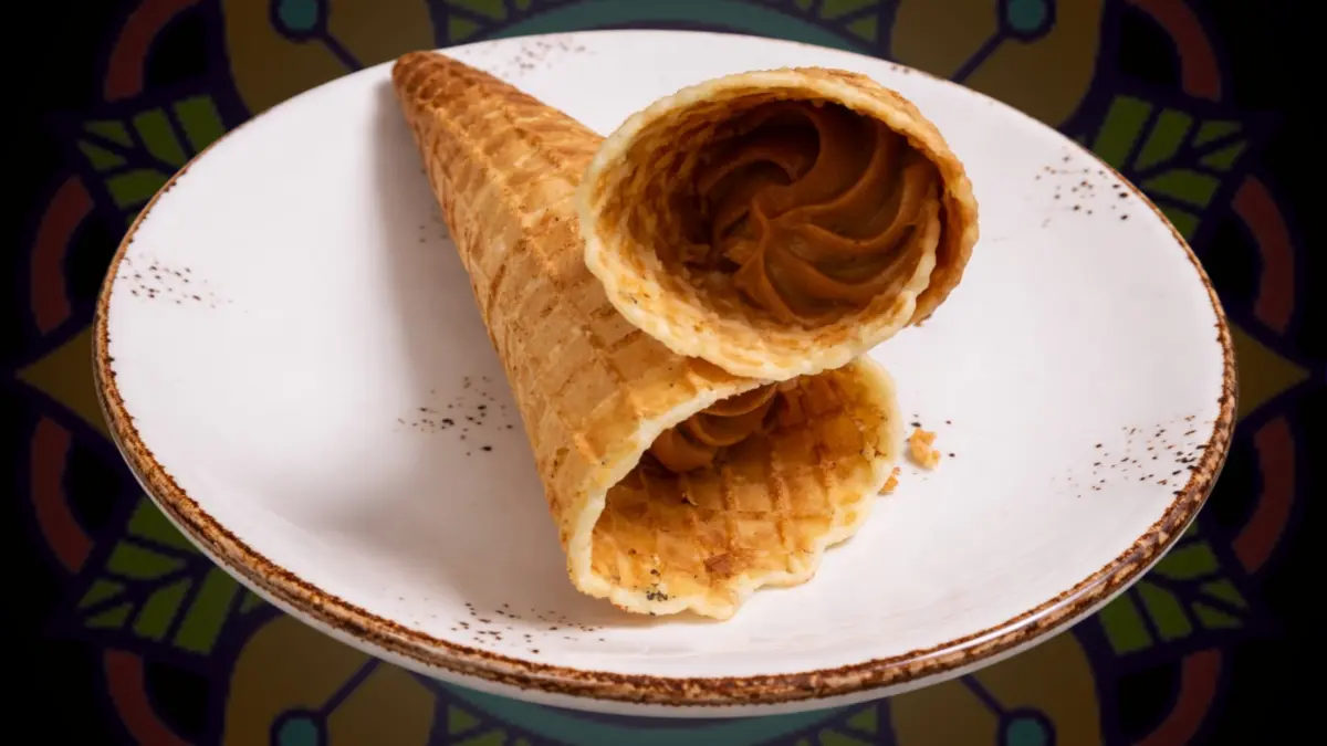 Вафельная трубочка