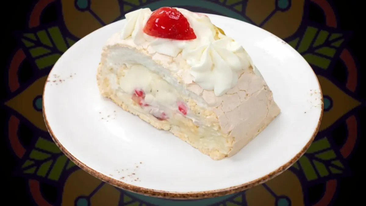 Меренга клубника