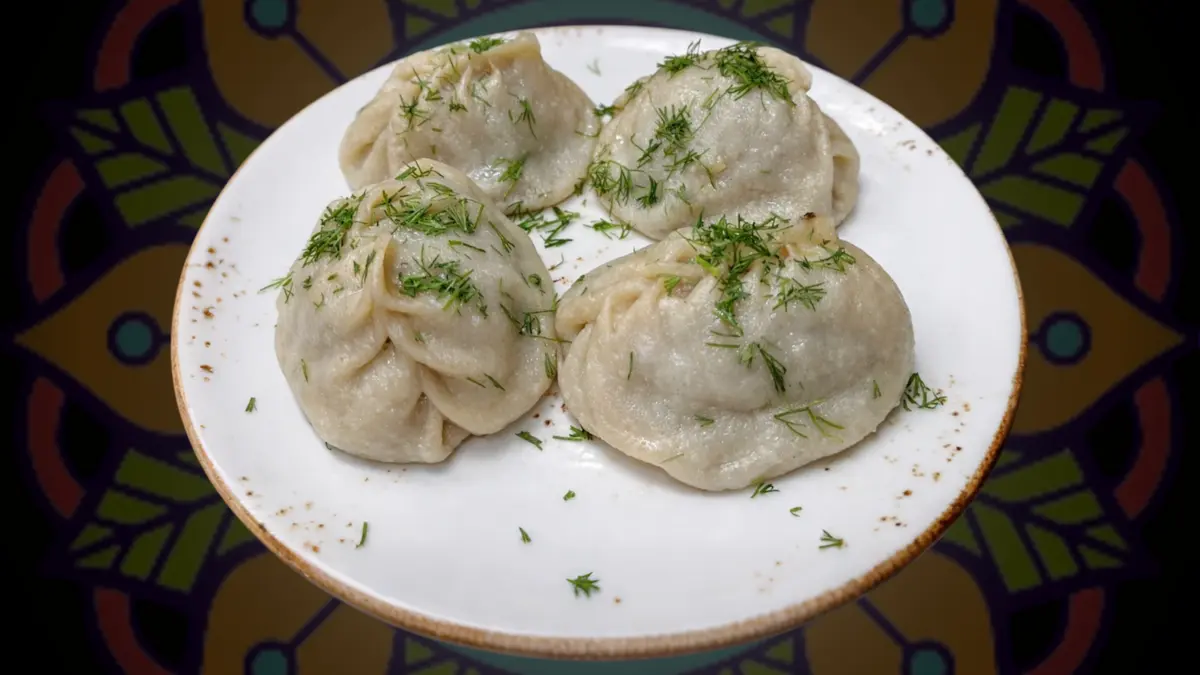 Манты с говядиной на пару