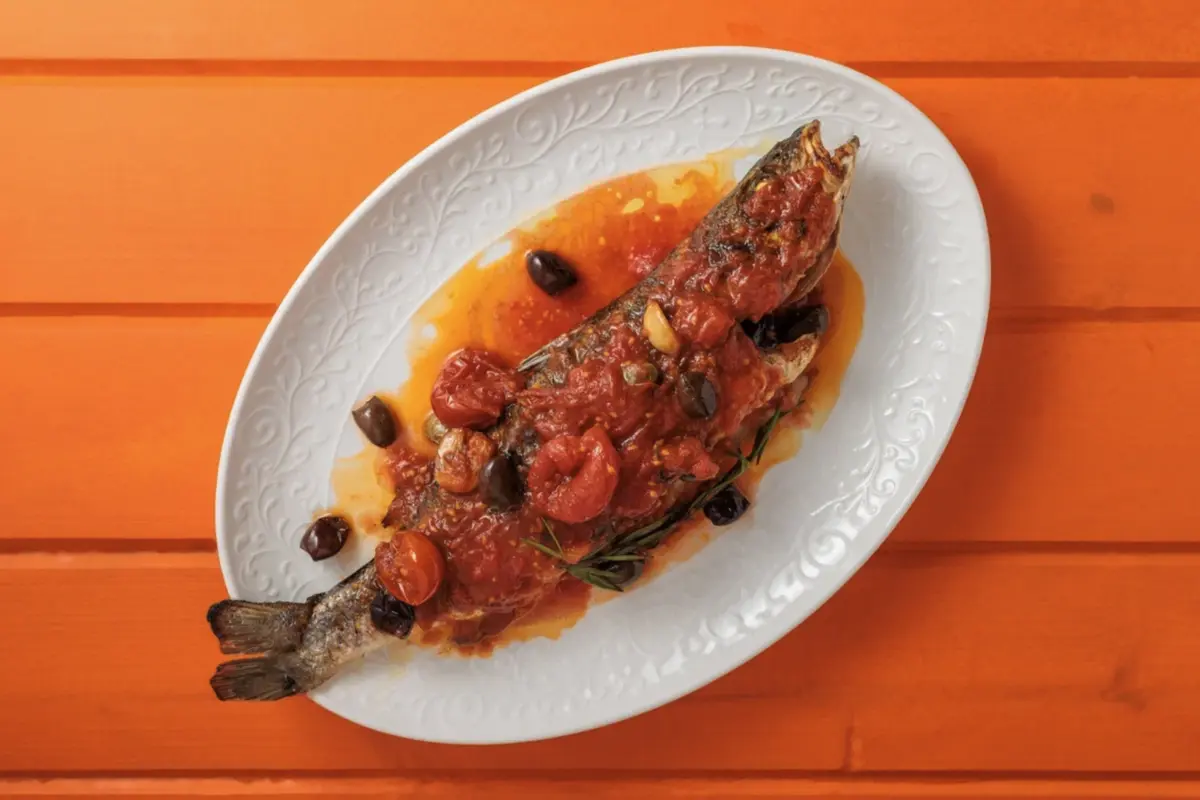 Сибас по-средиземноморски