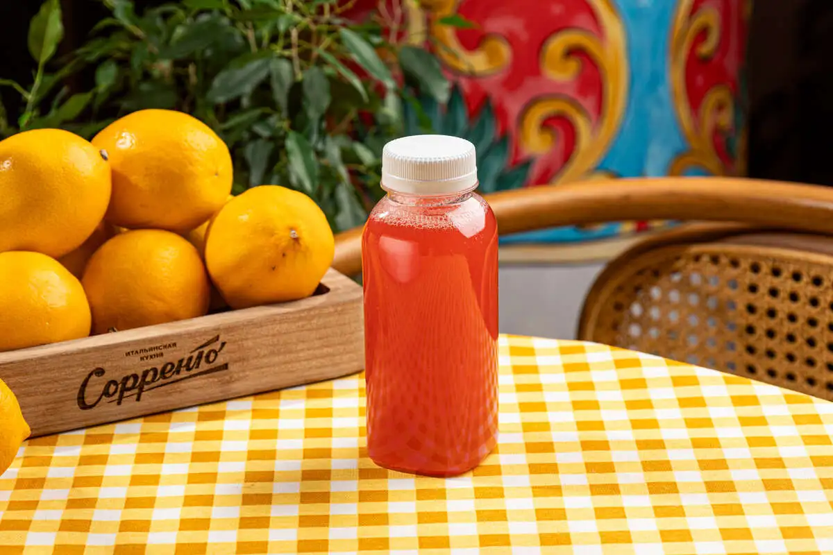 Лимонад Клубника-грейпфрут