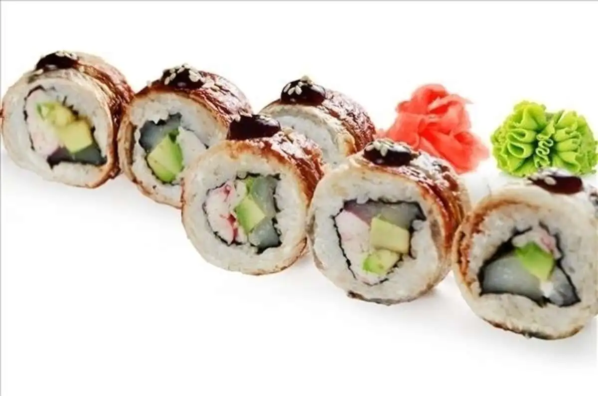 Унаги maxi с морским гребешком