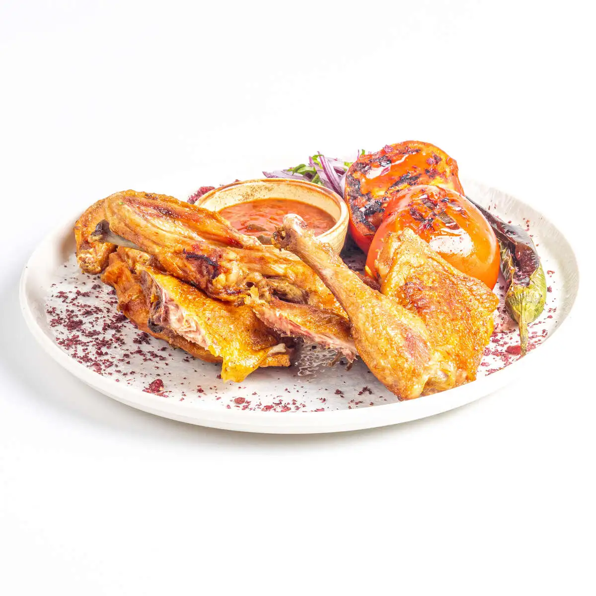 Курица табака