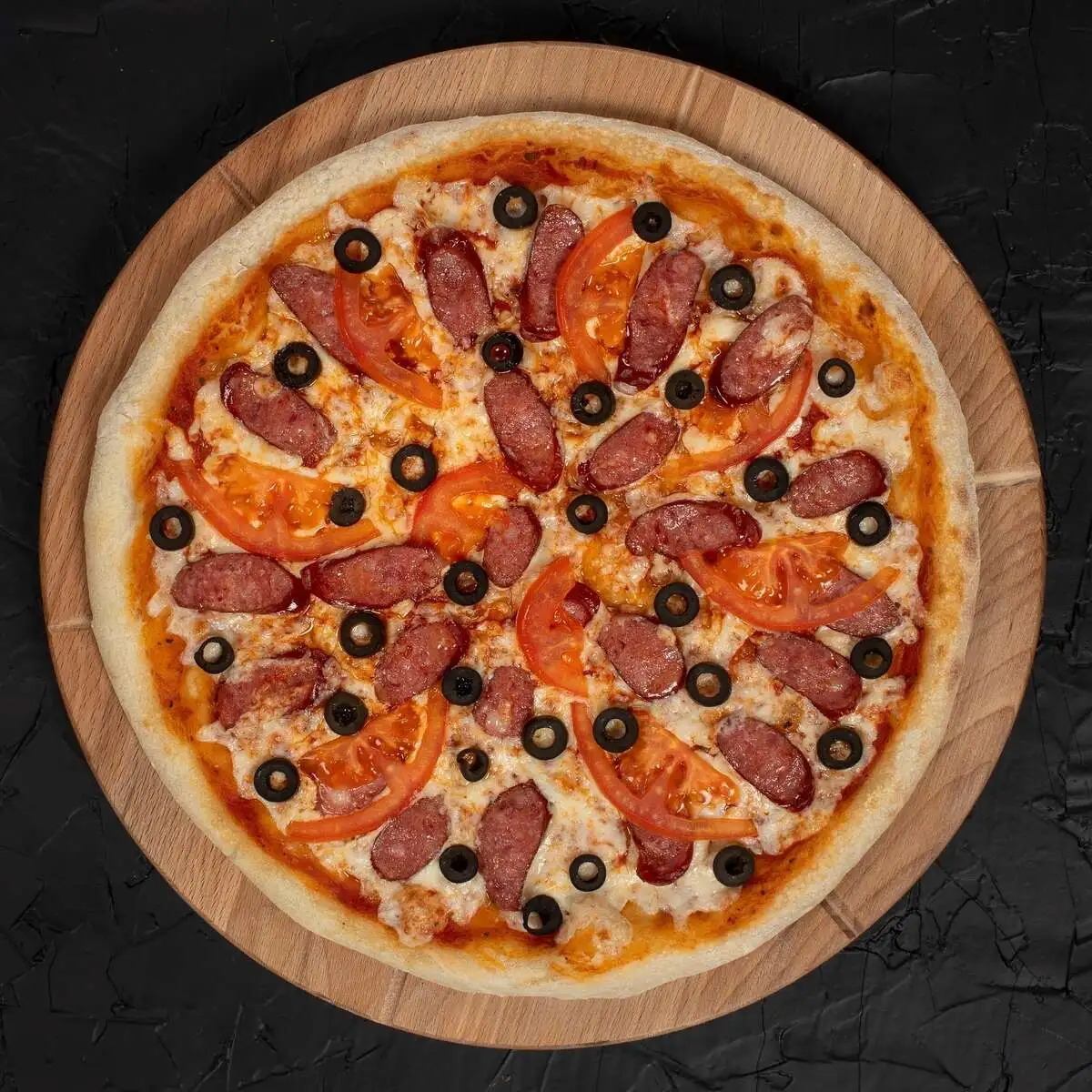 С охотничьими колбасками