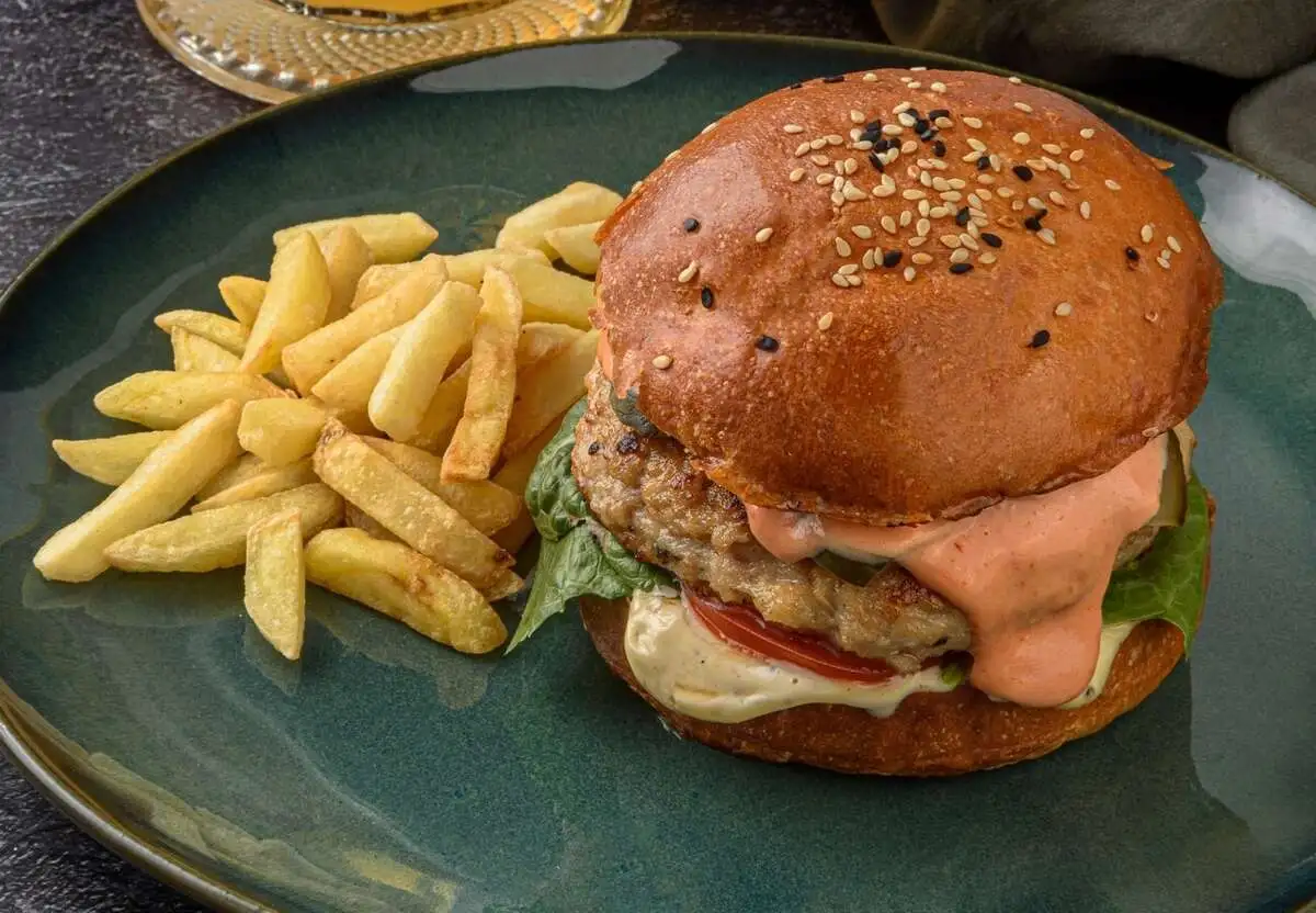 Бургер с курочкой