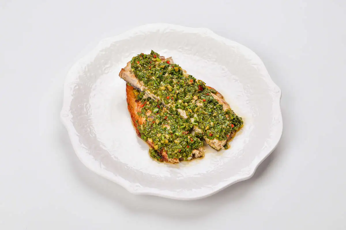 Скумбрия на огне 