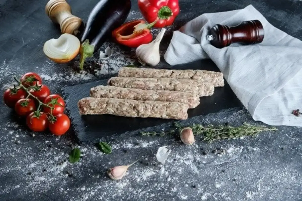 Чавап-кебаб из говядины и баранины ХАЛЯЛЬ