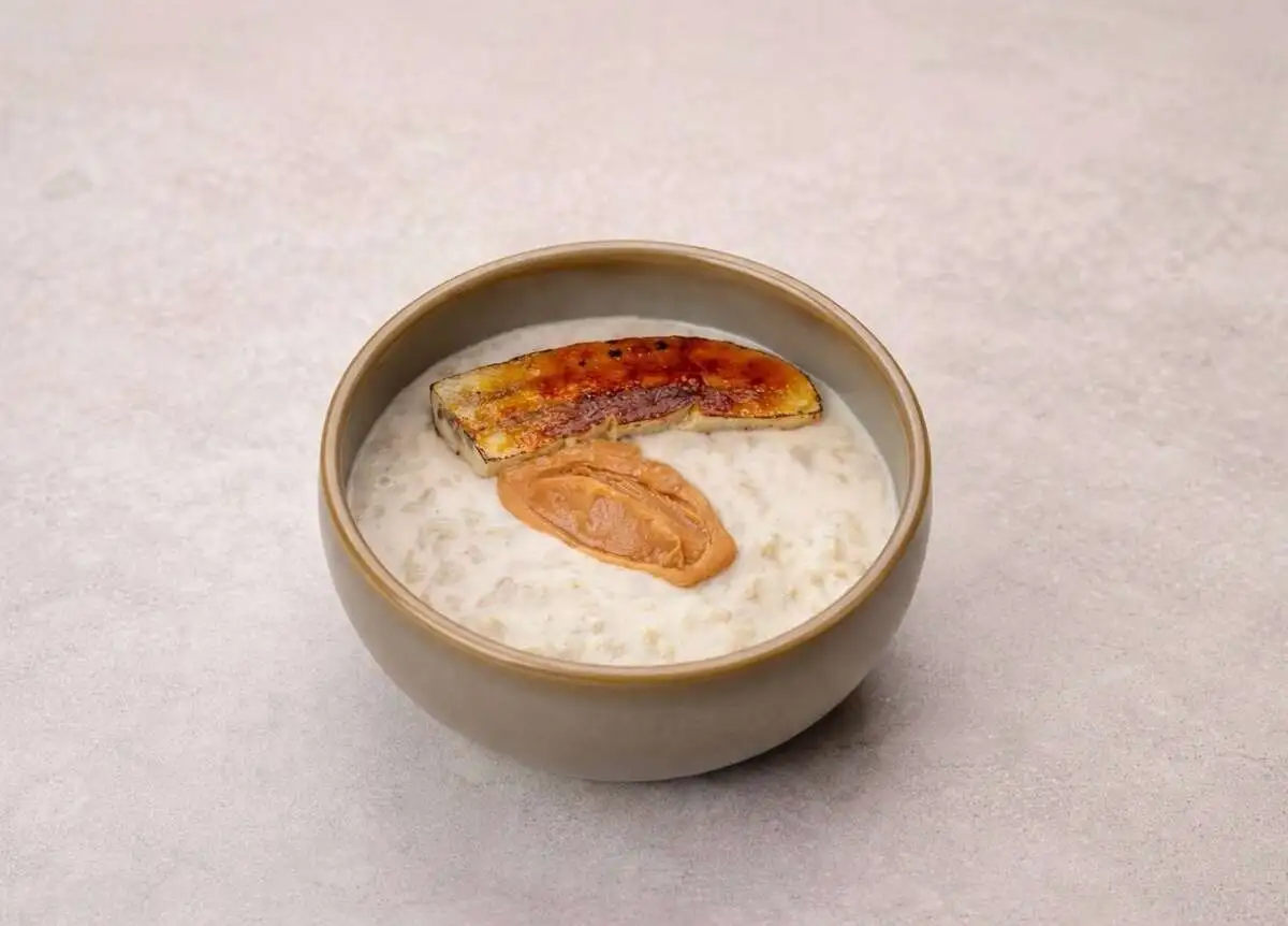 Каша овсяная на безлактозном молоке