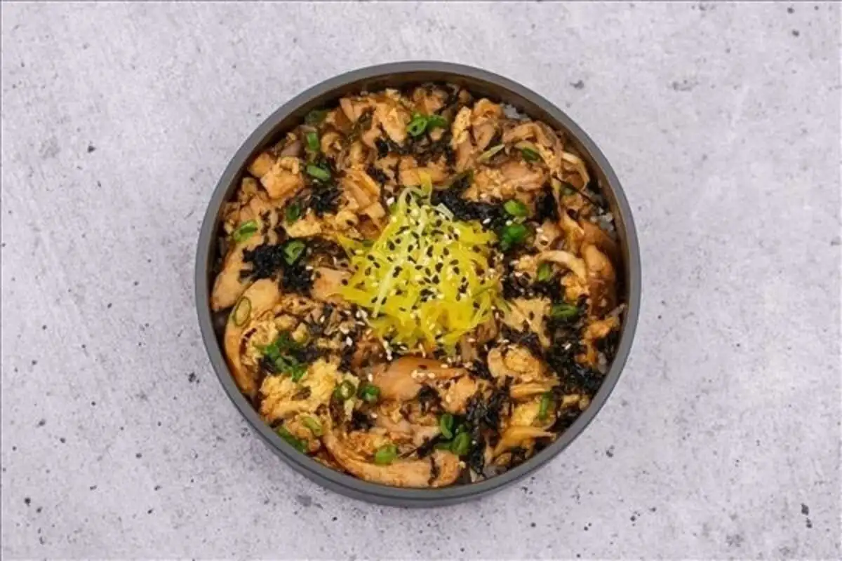 Донбури с курицей