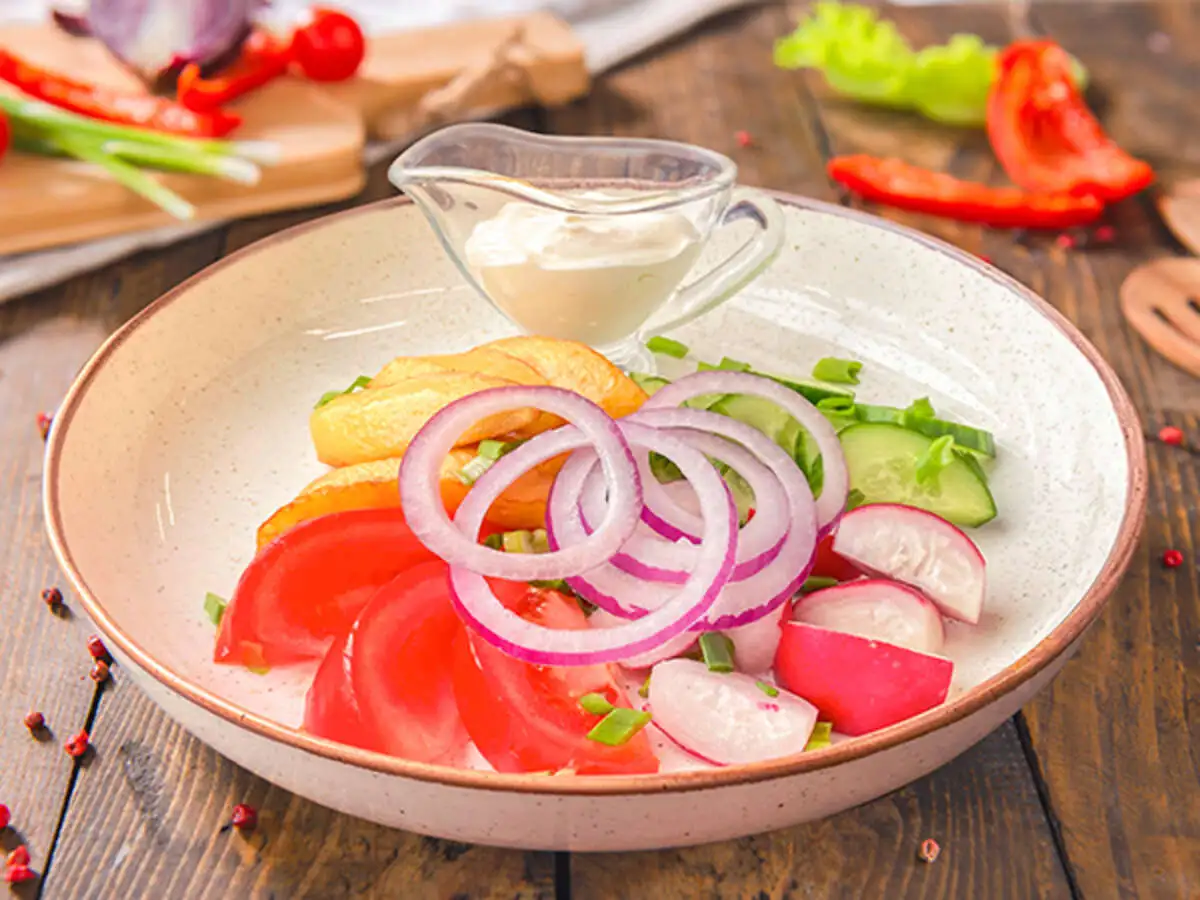 Салат Деревенский Доставка (бизнес-ланч)