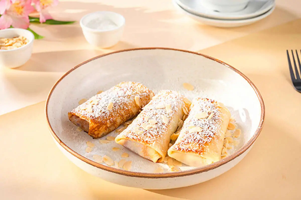 Блинчики с вишней