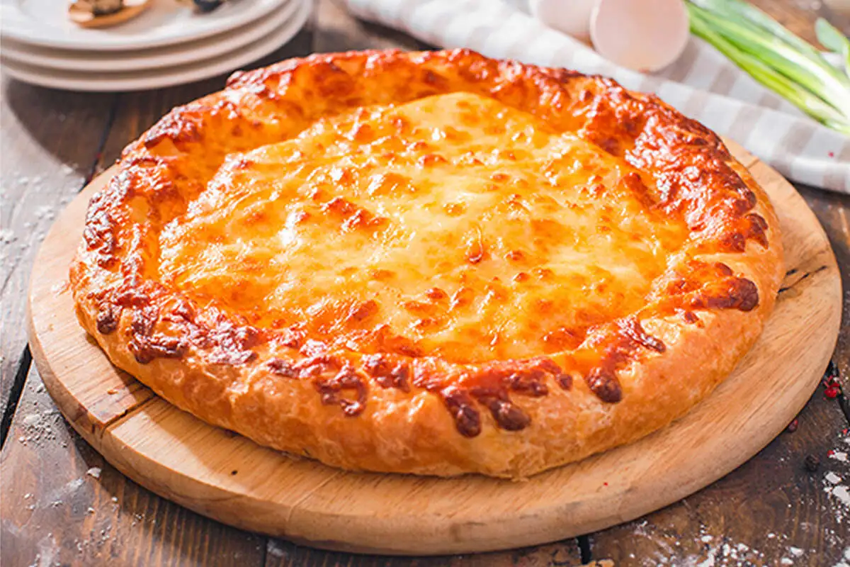 Хачапури с двойным сыром