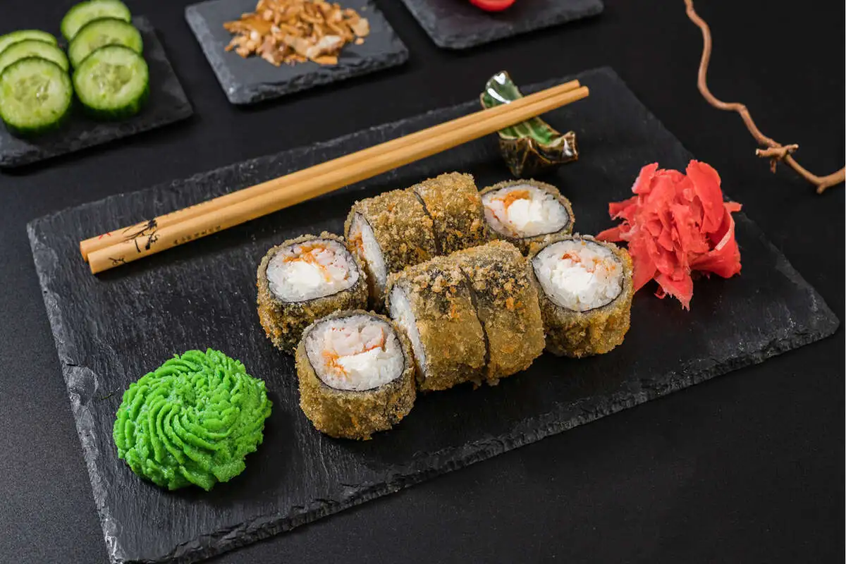 Эби кимчи темпура