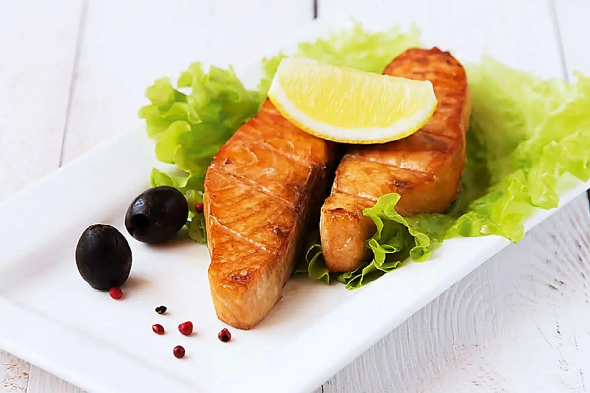 Шашлык из сёмги