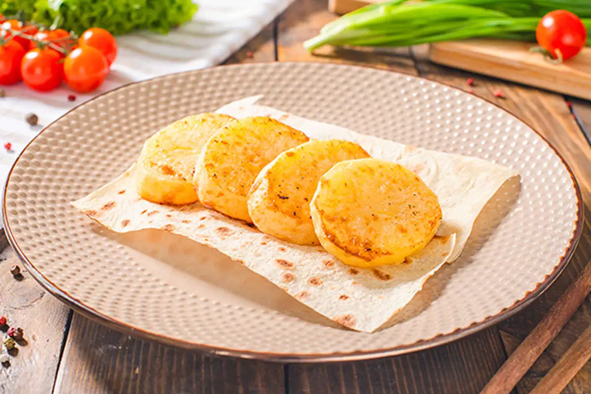 Картофель на мангале