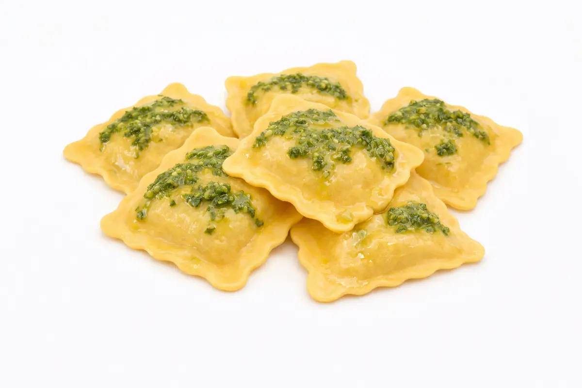 Равиоли креветочка и сыр