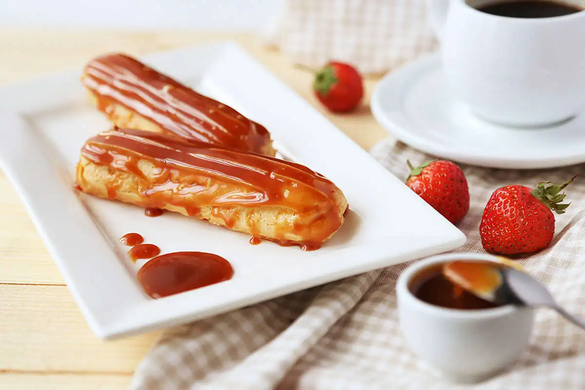 Эклеры с карамелью 5 шт