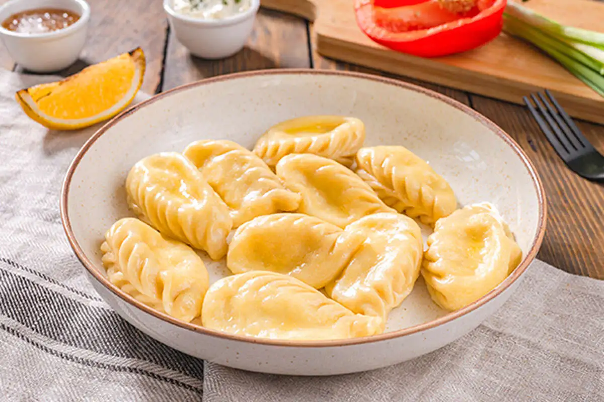 Вареники с творогом сладкие замороженные, весовые