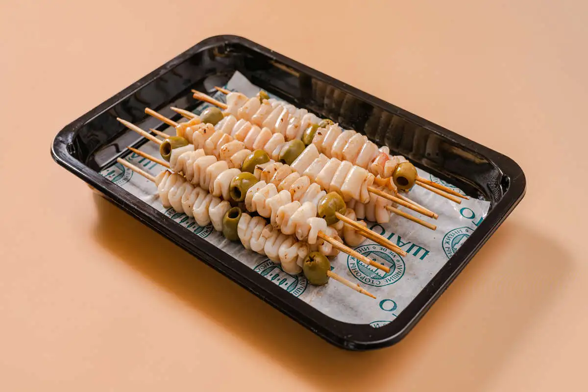 Фуршет-бокс из шашлычков № 38