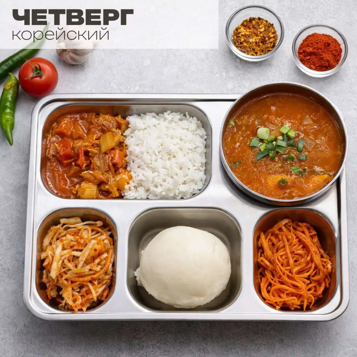 Корейский ланч (четверг)