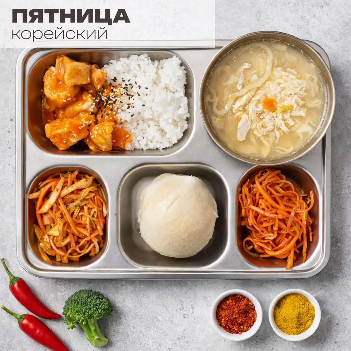 Корейский ланч (пятница)