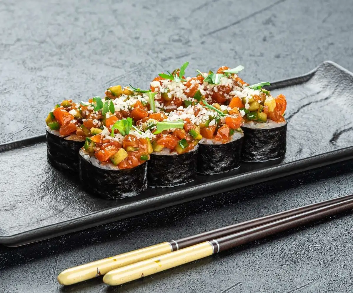 Тартар лосось