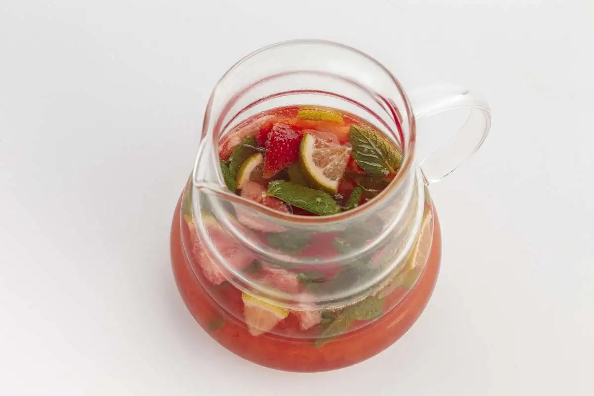 Чай Клубника-лайм