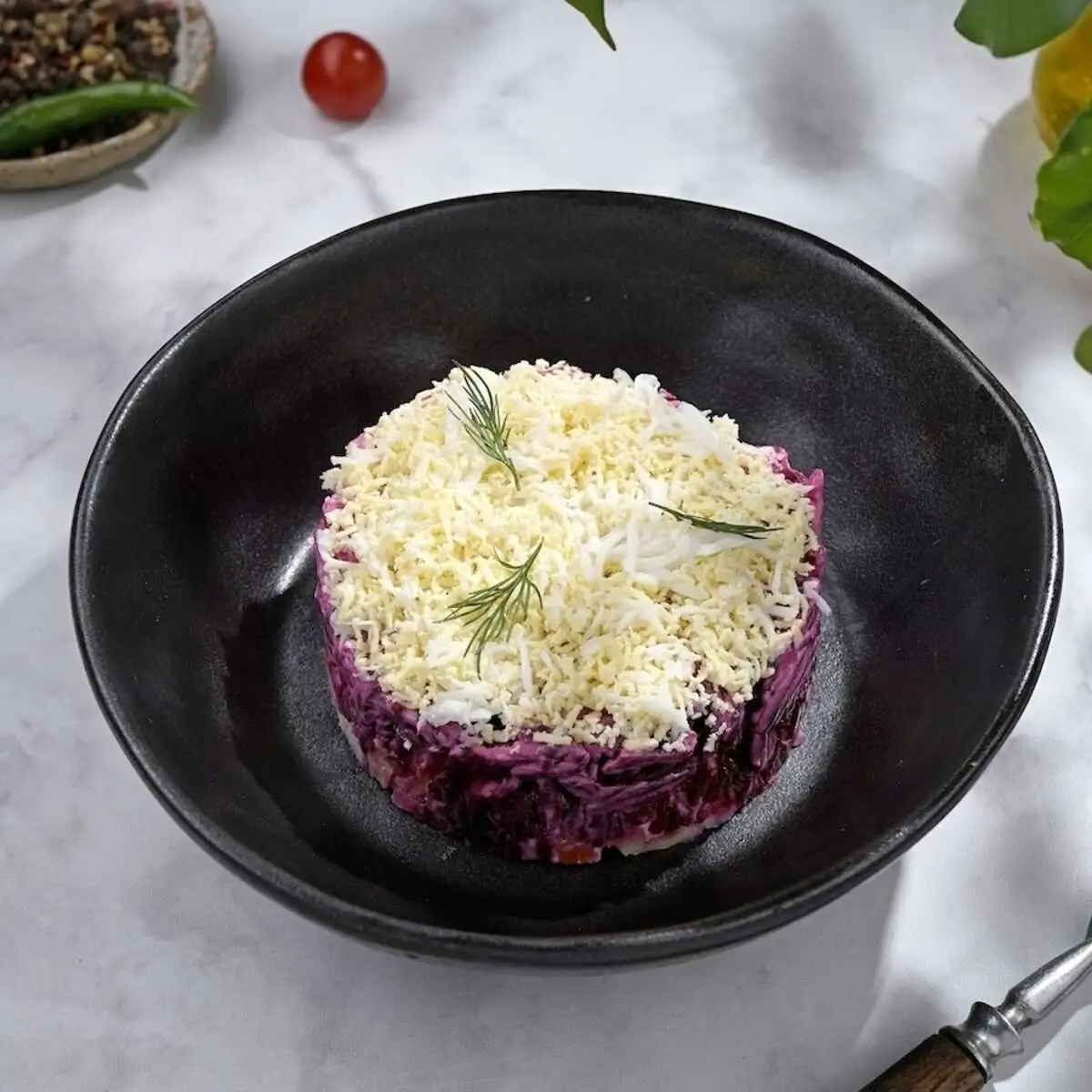 Салат сельдь под шубой