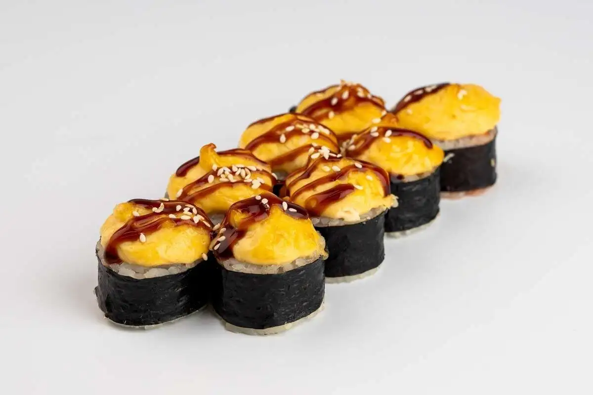 Запеченный лосось-ролл