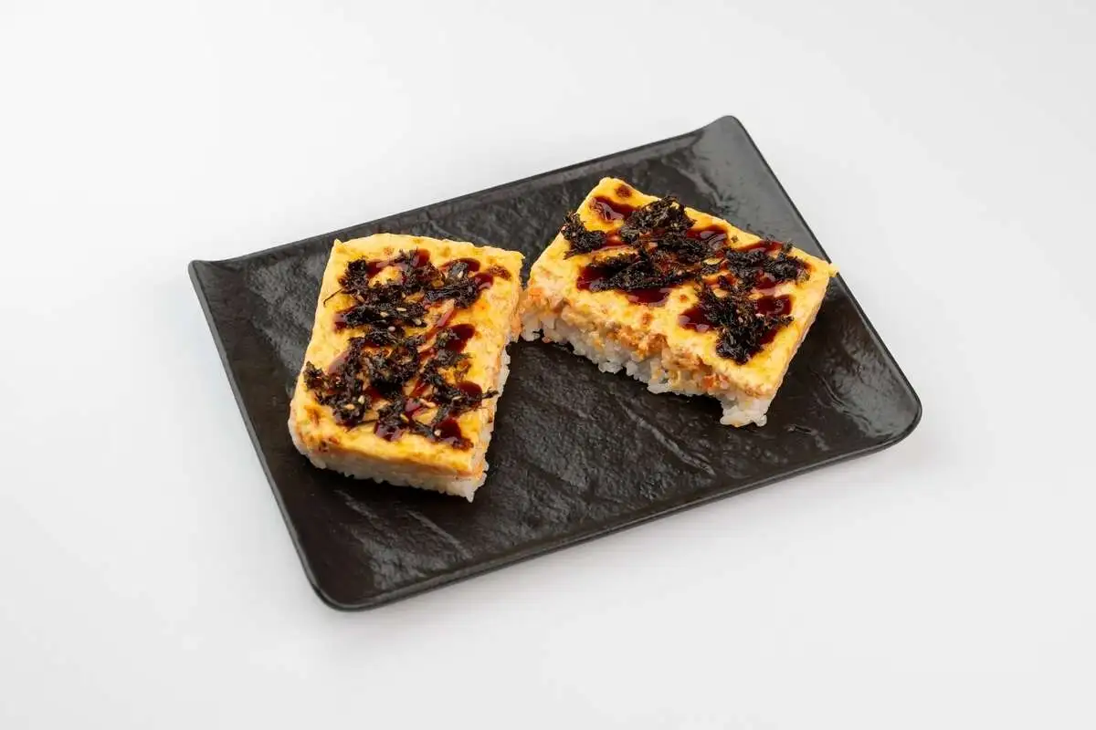 Салат "Запеченный с лососем"