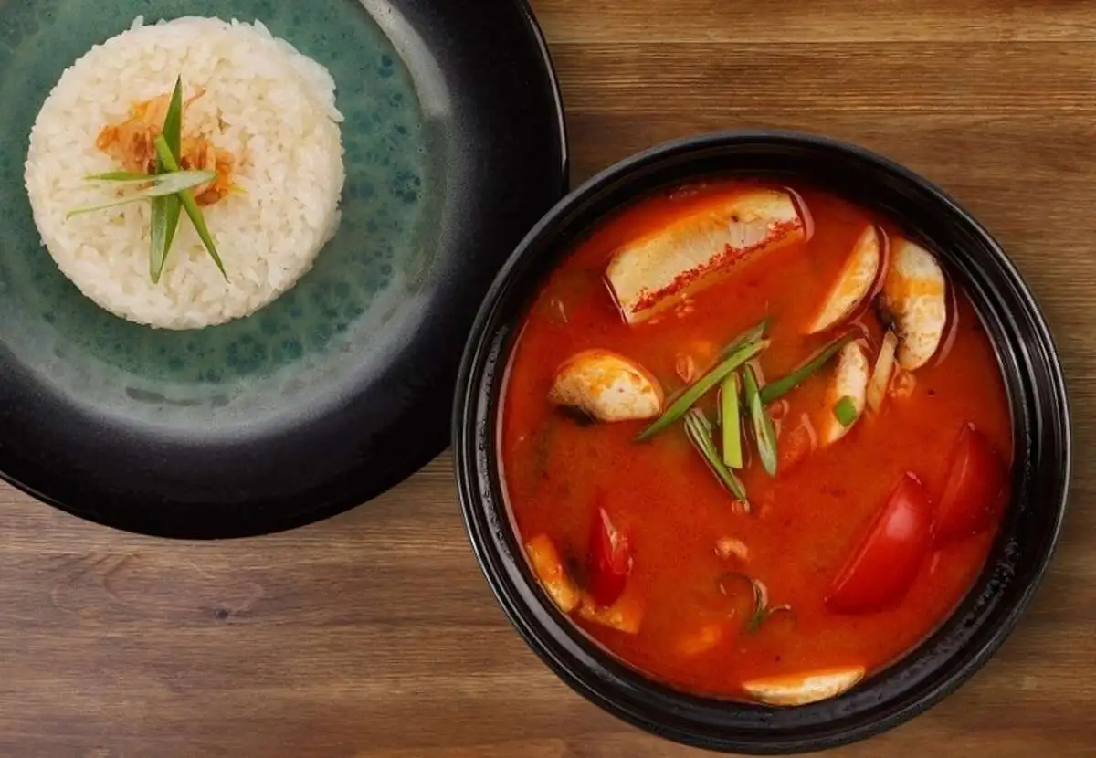 Суп том ям с курочкой