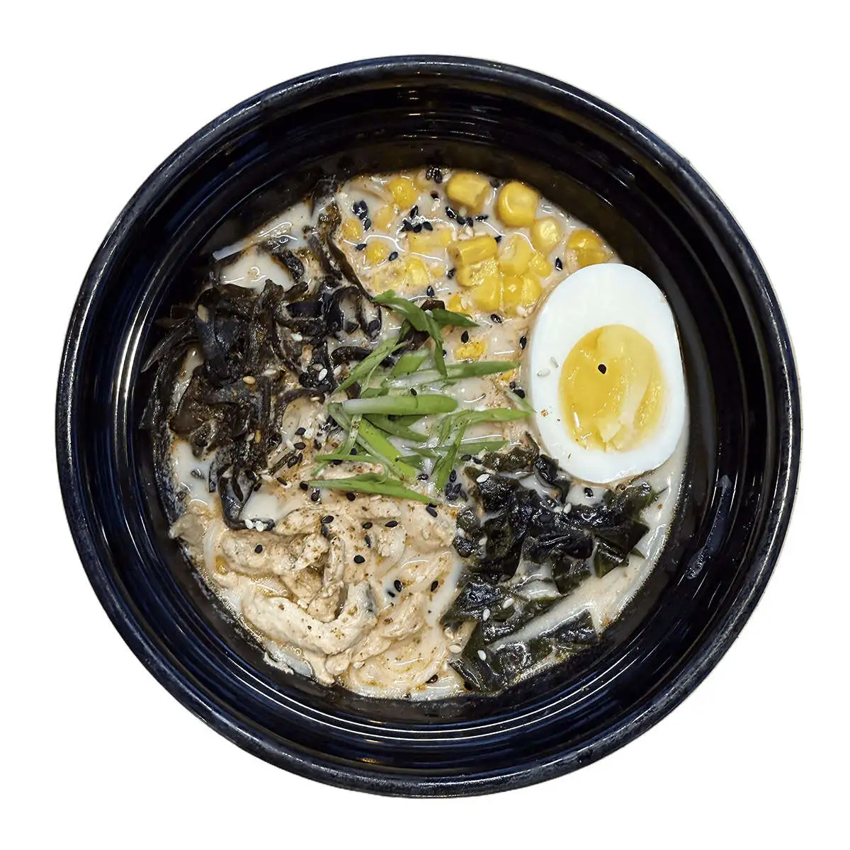 Сливочный рамен с курицей