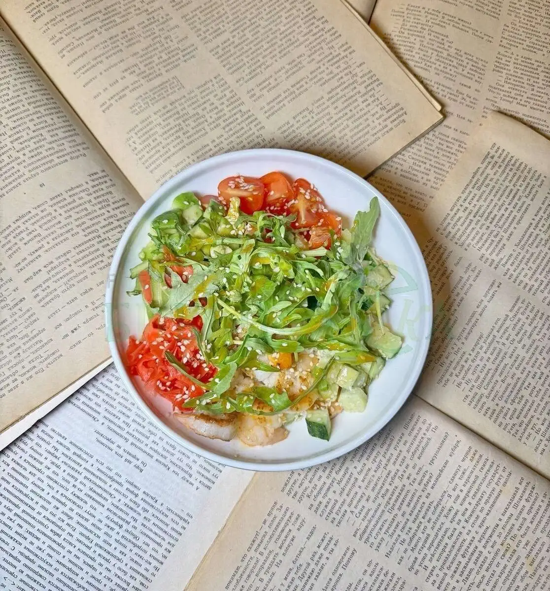 Поке с креветкой