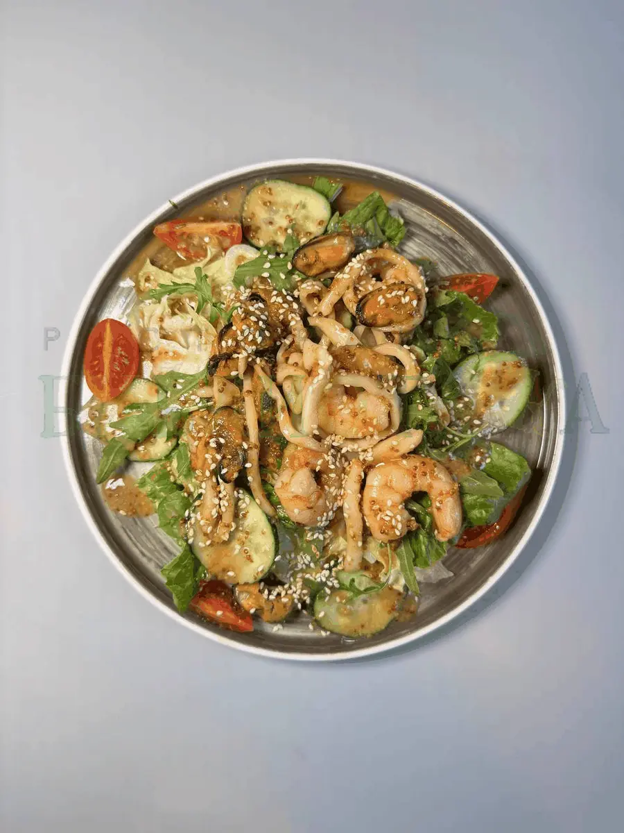 С морепродуктами